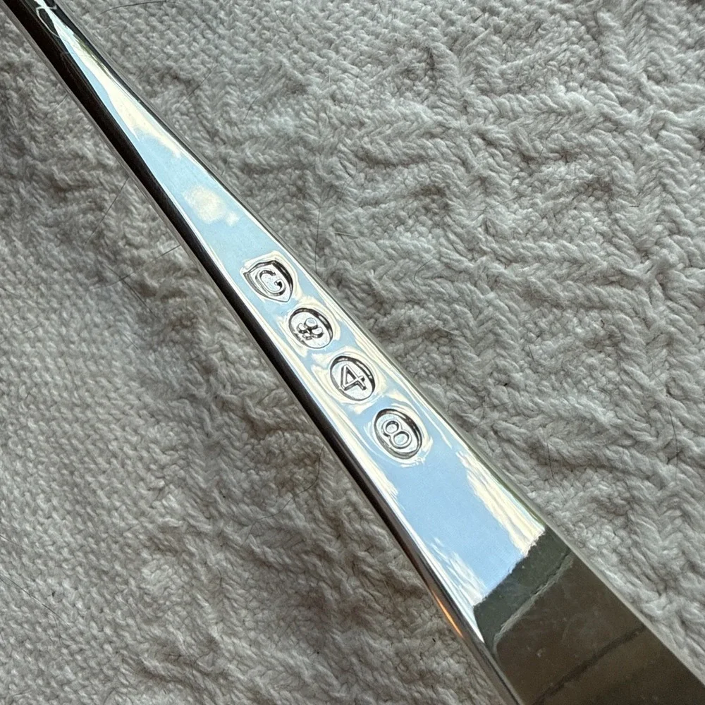 Gerity Silverplate Candle Snuffer 1740 Reproduction The Cavalier Helmet Snuffer